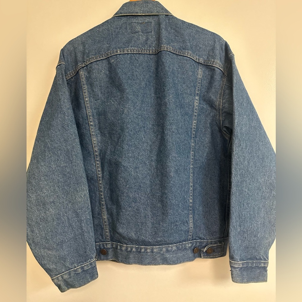 Levi's Men's Classic Blue Denim Jacket - Picture 3 of 5